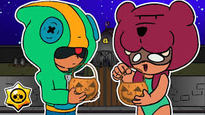 His super trick is a smoke bomb that makes him invisible for a little while! leon becomes invisible for 6 seconds. Brawl Stars Animation Nita Leon New Halloween Skins Ideas Youtube