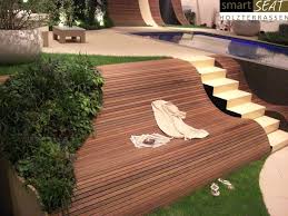 Bank Like The Way The Seating Built Into The Slope Modern Tuinontwerp Tuin Tuin Ideeen