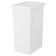 Filur Bin With Lid White 11 Gallon Ikea Recycling Bins Ikea Bins