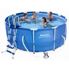 Kit Piscine Tubulaire Ronde Steel Frame Pool 366 X 122 Cm Au Meilleur Prix Best Above Ground Pool Playset Outdoor In Ground Pools