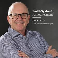We are excited to announce that Jack Krol, one of our dedicated Sales  Managers, has transitioned into the new role of Sales Enablement Manager at  Smith System. In this role, Jack will