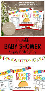 Bingo At Home App Points Taco Baby Shower Game Bundle Include 3 Activities Instant Download Printable Diaper Raffle Cell Phone Game And Bingo Digital Download Baby Shower Games Baby Shower Activities Baby Shower
