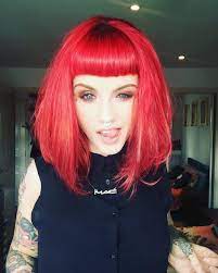So My Holidays Are Officially Over And I Got The Back To Work Blues It Basically Rained The Entire Time I Bright Red Hair Hair Styles Beautiful Hair Color