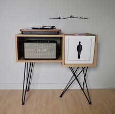 Meuble Platine Vinyle Meuble Pour Platine Vinyle Meuble Vinyle Meuble En Chene Massif