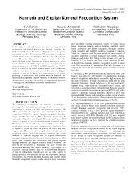Ap and ts si mains telugu letter writing rules format for formal. Pdf Kannada And English Numeral Recognition System