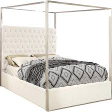 Folding freestand bed canopy mosquito net tent screen for king queen bed 1.8×2m. Meridian Porterwhitek Porter Series King Size Canopy Bed 1stopbedrooms