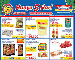 Tested and verified on june 06, 2021. Promo Akhir Tahun Katalog Promo Indomaret Alfamart Dan Lawson 25 31 Desember 2020 Klik Seleb