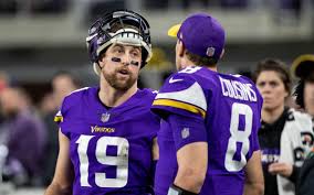 Adam thielen vikings jerseys, tees, and more are at the official online store of the nfl. Vikings Cousins Thielen Downplay Their Fiery Sideline Squabble Bemidji Pioneer