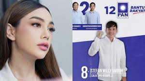 Nasib Stefan William Jadi Caleg di Pemilu 2024, Duda Celine Evangelista  Dikalahkan Pasha Ungu