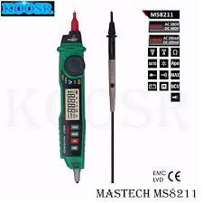Voltage drop occurs across a resistance or along a. New Mastech Ms8211 Non Contact Pen Type Digital Multimeter Ac Voltage Detector