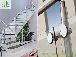 Bạn có thể lựa chọn những kết hợp với gỗ, hay có thể dùng chính chất liệu inox để tạo điểm nhấn cho cầu thang. Cáº§u Thang Kinh Tay Vá»‹n Inox Giáº£i Phap Tuyá»‡t Vá»i Cho Khong Gian Hiá»‡n Ä'áº¡i