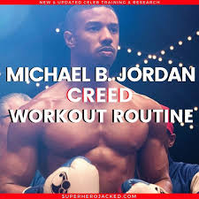 Michael B Jordan Creed Workout Shredded Like A Boxer