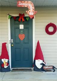A right hand and left hand. Condo Blues Hearts And Gnomes Christmas Decoration House Tour