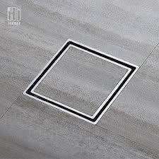 Hideep Floor Drain Cover Waste Drainer Washing Drainer Dedicated Shower Floor Grate Drain Brass Bathroom Kitchen Accessory Floor Drains Drains Bathroom Drain