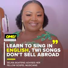 OMGMusic ... but we all know Ghanaian artists go abroad to perform for  Ghanaians there, so we no dey barb? Do you agree with her? 🧐  -------------------------------------------------------- Selina Boateng  speaking