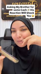 Testing my brother’s reaction when I ask for money 👀