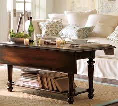 Drop Leaf Table For Behind The Sofa Into Dining Room Coffee Table Pottery Barn Living Room Coffee Table Pottery Barn