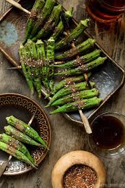 Chinese okra & egg stir fry (asian style vegetarian recipe) welcome to my asian kitchen. Roasted Okra Recipe Pups With Chopsticks