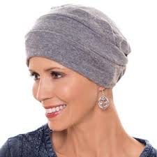 Blue Chemo Beanie Hat Head Wear Soft Cotton Cap Chemotherapy Patient  Alopecia Hair Loss Head Covering