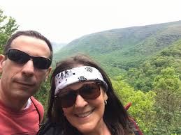 Hike with senior son