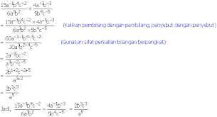 Penyelesaian penjumlahan aljabar dan aljabar berpangkat + contoh soal. Cara Menyederhanakan Bentuk Aljabar Berpangkat Belajar