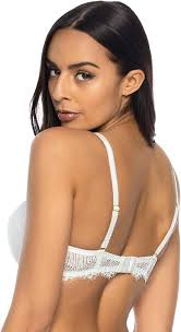 Mat Underwired Push-Up Bra Lace 3522/11 Evie, Light Beige,34E :  Amazon.co.uk: Fashion