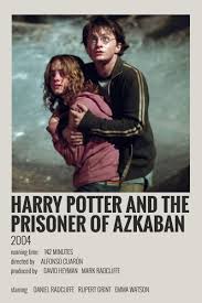 Harry Potter And The Prisoner Of Azkaban Movie Poster Alternative Minimalist Movie Show Polaroid Poster Prisoner Of Azkaban In 2020 Film Posters Minimalist Movie Poster Wall Minimal Movie Posters
