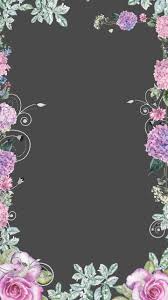 See more ideas about border design, flower border, design. Phone Wallpaper Background Floral Frame Android Border Iphone Wallpaper Glitter Phone Wallpaper Wallpaper Backgrounds