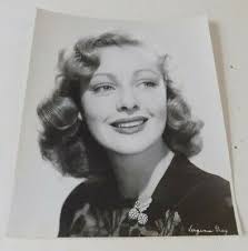 1955 Press Photo of Early Actress VIRGINIA GREY