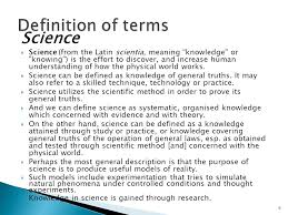 What Does Purpose Mean In Science