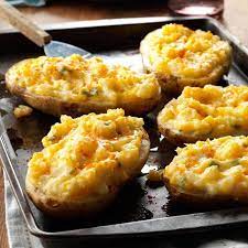 Image Result For Recipe For Twice Baked Potatoes With Corn Recipes Stuffed Baked Potatoes Baked Potato Recipes