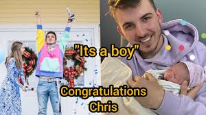 Katie farquhar tyson (born july 21, 1994) is the wife of chris tyson and the mother of tucker stephen tyson. Chris Tyson From Mrbeast Crew Welcomes First Child Today Congratulations Chris Youtube