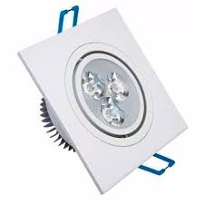 Suppliers with verified business licenses. Jogo 2 Spot Led 3w Borda Branca Quadrado Branco Quente Croic Okayshop