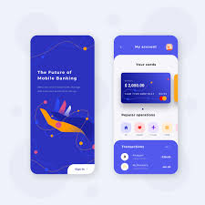 Mobile Banking Mobile App Concept In 2020 Mobile Banking Mobile App App