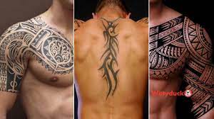 Tribal tattoos are often characterized by. 100 Trendy Tribal Tattoo Designs For Men Wittyduck