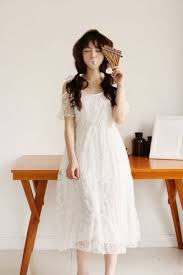 Dress ichiko mf midi dress wanita lengan panjang ala korea busui. Pencinta Gaya Busana Ala Korea Intip 10 Inspirasi Gaun Memikat Dan Kekinian Berikut Ini