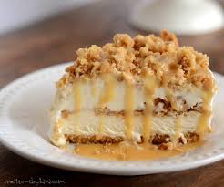It's fast, easy & delicious, says betty reuter. Frozen Caramel Crunch Torte Recipe Creations By Kara