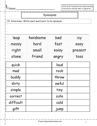 10 Synonyms And Antonyms Worksheets 2nd Grade In 2020 Antonyms Worksheet Synonym Worksheet 2nd Grade Worksheets
