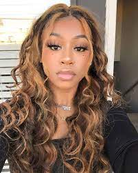 Honey Blonde Highlight Wigs Straight And Body Wave Lace Front Wigs Pre Plucked Best Virgin Hair Honey Blonde Highlights Honey Blonde Hair