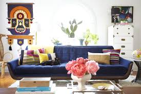 Introducing My Living Room Emily Henderson Blue Sofas Living Room Blue Couch Living Room Blue Sofa Living
