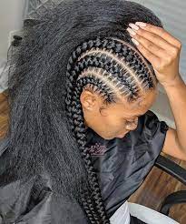 Stitch In Cornrow Hairstyles Their History Feed In Braids Hairstyles Braids For Black Hair Natural Hair Styles