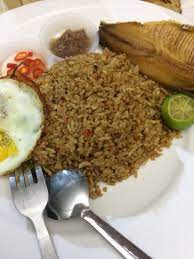 Nasi Goreng Ikan Terubuk Kuching Nasi Goreng Food