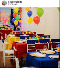 Sesame Street Birthday Party Table Setting And Decor Sesame Street Birthday Sesame Street Birthday Party Birthday Party Tables
