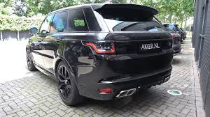 The range rover sport is available only with an automatic transmission. Range Rover Sport 5 0 V8 Svr 575hp Engine Start Revs Accelerations Youtube