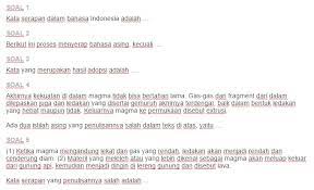 Check spelling or type a new query. Contoh Soal Kata Serapan Dan Istilah Asing Asep Respati
