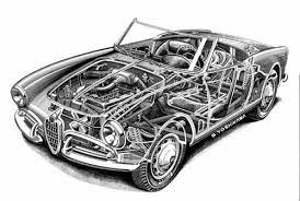 Alfa Romeo Giulietta Spider Cutaway Alfa Romeo Giulietta Spider Alfa Romeo Giulietta Alfa Romeo