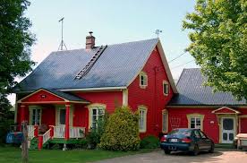 La Maison Rouge Saint Antoine De Tilly Quebec Canadian House House Exterior House Colors