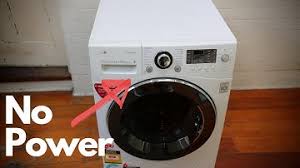 Lg washer door or lid won't lock? Lg Washing Machine Not Turning On