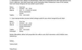 Contoh surat lamaran kerja yang baik dan benar. Contoh Surat Wakil Ambil Sijil Kursus Kahwin Cute766