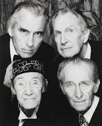 THEATRICALS & COSTUMES My father Lloyd (Jack) Edwards acting as a minister  in a play with a Moe Theatrical group back in 1937. The other gentleman is  Jock Brown from Coalville.